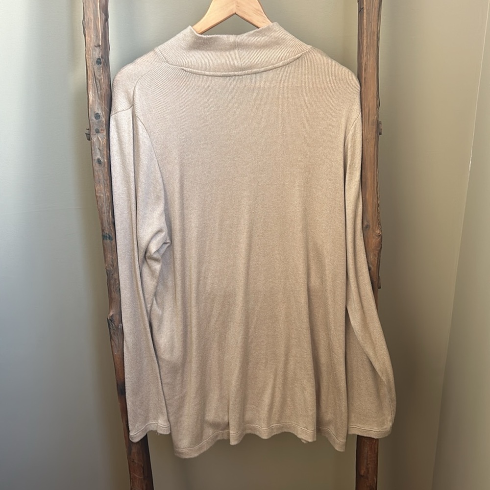 NWOT Banana Republic Light Weight Mock Neck Sweater Size Large - Picture 7 of 11